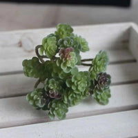 24-Head Mini Artificial Succulent Cactus for Desk Decor