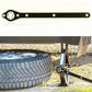 Car Labor-saving Jack Ratchet Wrench Scissor Jack Garage Tire Wheel Lug Wrench Handle Labor-saving Wrench Car Repair Tool