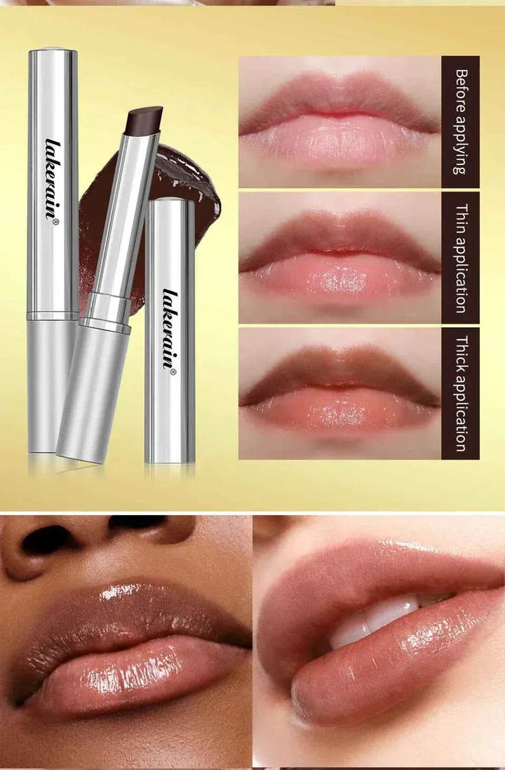 Black Honey Lipstick Long Lasting Moisturizing Natural Lip Plumper Makeup Lip Plumping Gloss Cosmetics Exfoliating for Lip - GiFTiFY