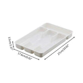 Kitchen Drawer Cutlery Organizer Tray For Spoons Forks And Knives