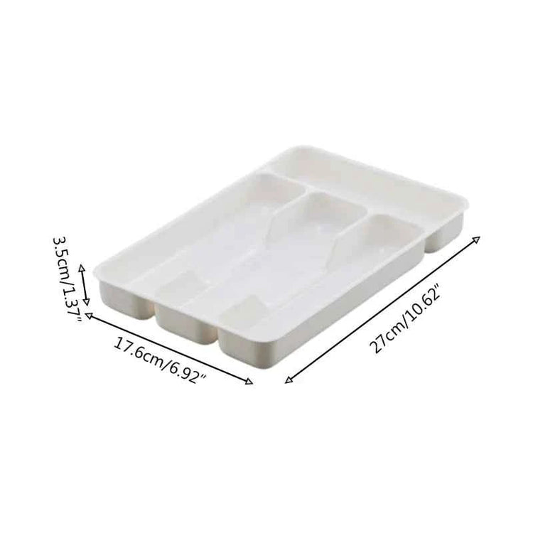 Kitchen Drawer Cutlery Organizer Tray For Spoons Forks And Knives