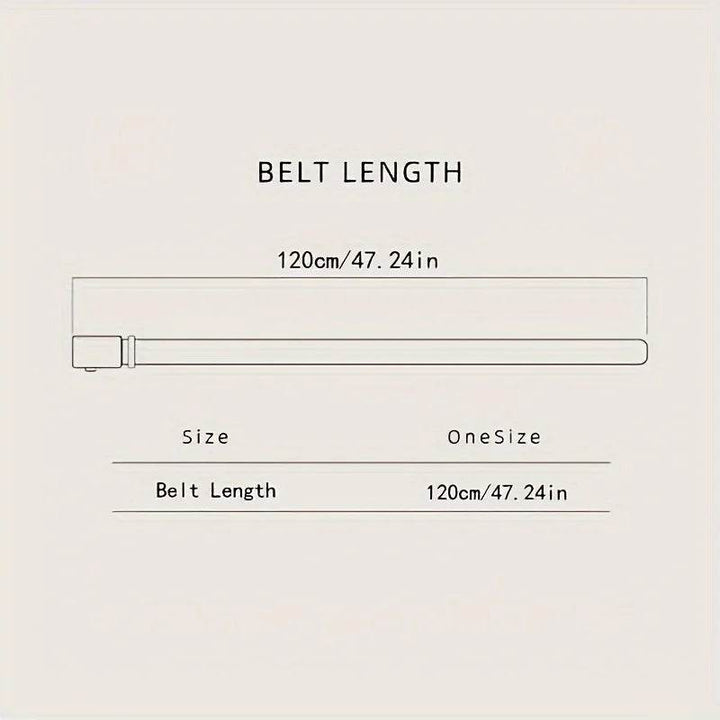 Stylish Men's PU Leather Belt - Fashion Belts for Daily Life, Leisure, Party, Festival, Work, and Business Automatic Buckle - GiFTiFY