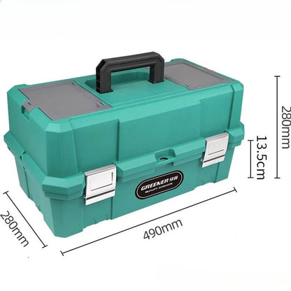 Tools Organizer Box Garage Professional Plastic Tool Case Box Electrician Storage Multifunctional Outdoor Waterproof Garage GiFTiFY