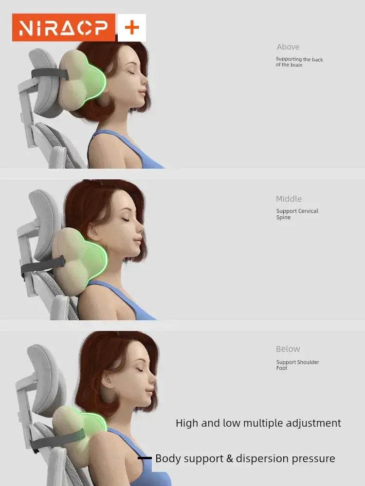 Cervical Neck Support Pillow for Office & Gaming - GiFTiFY