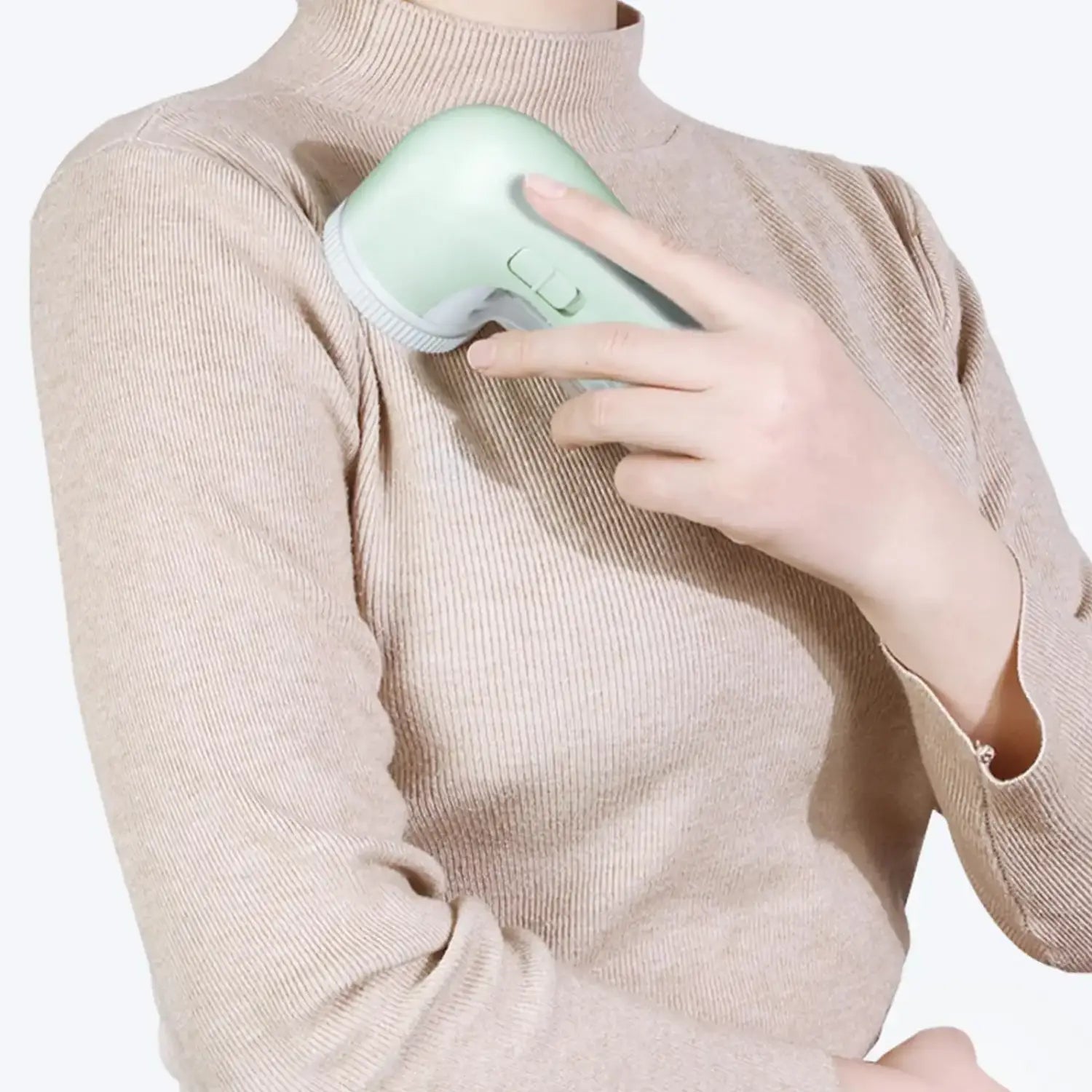 Mint Green Electric Clothing Lint Remover