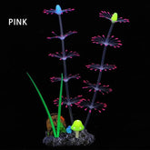 Simulation Aquatic Plants Fluorescent Silicone Water Grass Fish Tank Landscape Aquarium Decoration Coral Landscaping Home Decor - GiFTiFY