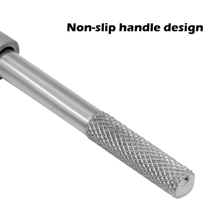 M3-M12 8/6 PCS Metric Hand Tap Set HSS Right-handed Tapping Drill Thread Punching Wrench Hand Tools Male to Make Thread in Steel GiFTiFY