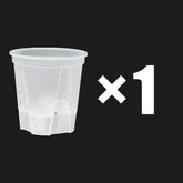 Premium Clear Desktop Resin Flower Pot, Transparent Nurturing Your Green Plants - Suitable for Placing Orchids - GiFTiFY