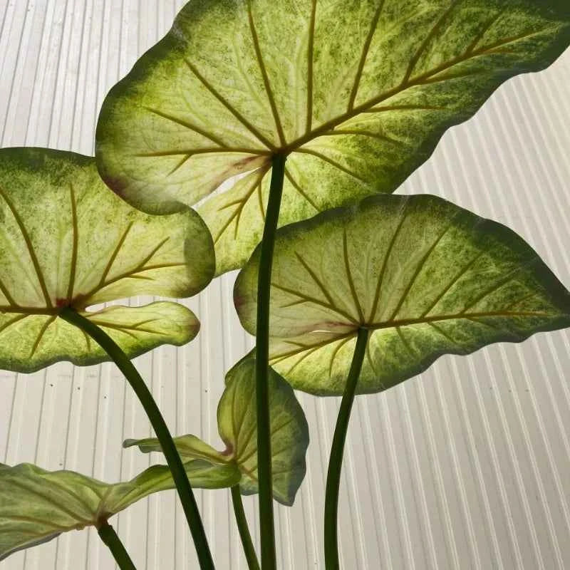 Large Lotus Leaves with Roots Plant Artificial Green Home Landscape Garden Decor Simulation Plants Wedding Party Table Decor by DSERS