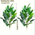 2pcs Large Realistic Artificial Bird of Paradise Plants UV Resistant No Fade Fake Banana Leaf Palm Tree for All Season Decor