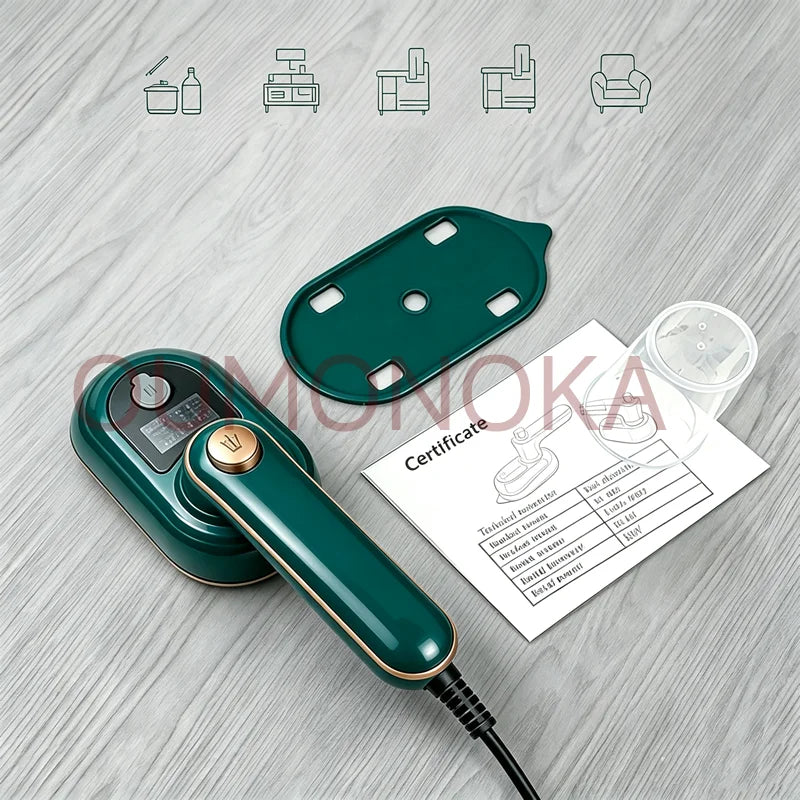 Handheld Vertical Steam Iron Clothing Plate Makeup Iron for Clothes Voor Mini ironing Machine Portable Travel Garment Steamer by GiFiFY