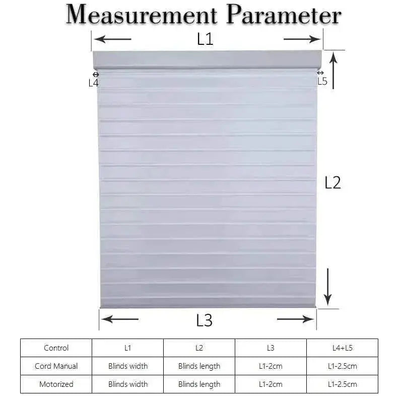 SmartMatters Electric Shangrila Blinds Smart Zigbee Blackout Zebra Shades for Windows and Doors Wifi Tuya Alexa Google Assistant - GiFTiFY