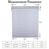 SmartMatters Electric Shangrila Blinds Smart Zigbee Blackout Zebra Shades for Windows and Doors Wifi Tuya Alexa Google Assistant - GiFTiFY