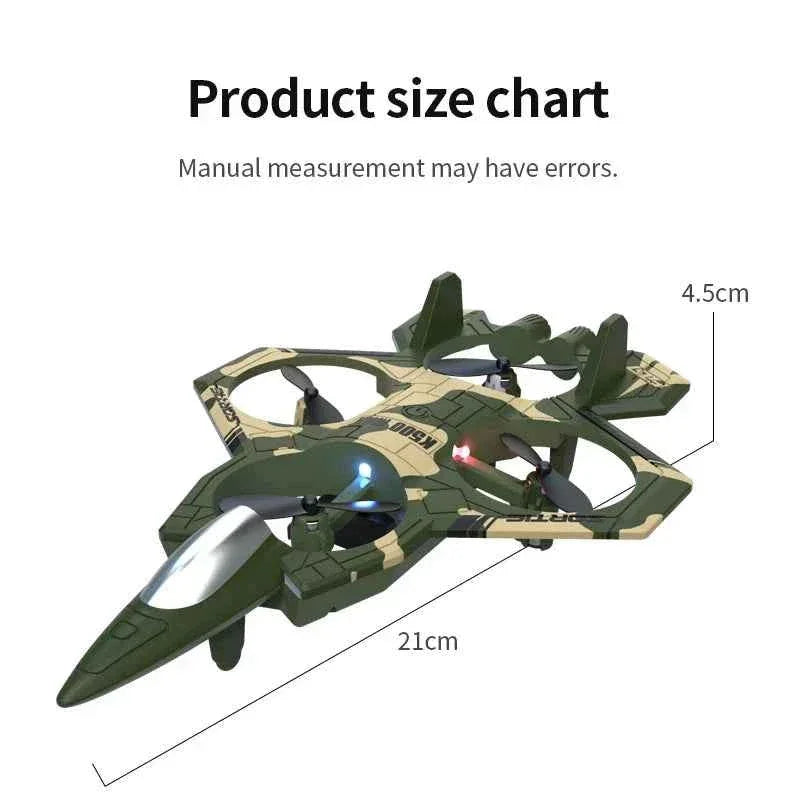 K500MAX Drone Fighter Jet 4k HD Professional Drone Camera WIFI Fpv Aircraft Quadcopte Aerial Photography Drone Birthday Toys Jet Fighter Toy by DSERS