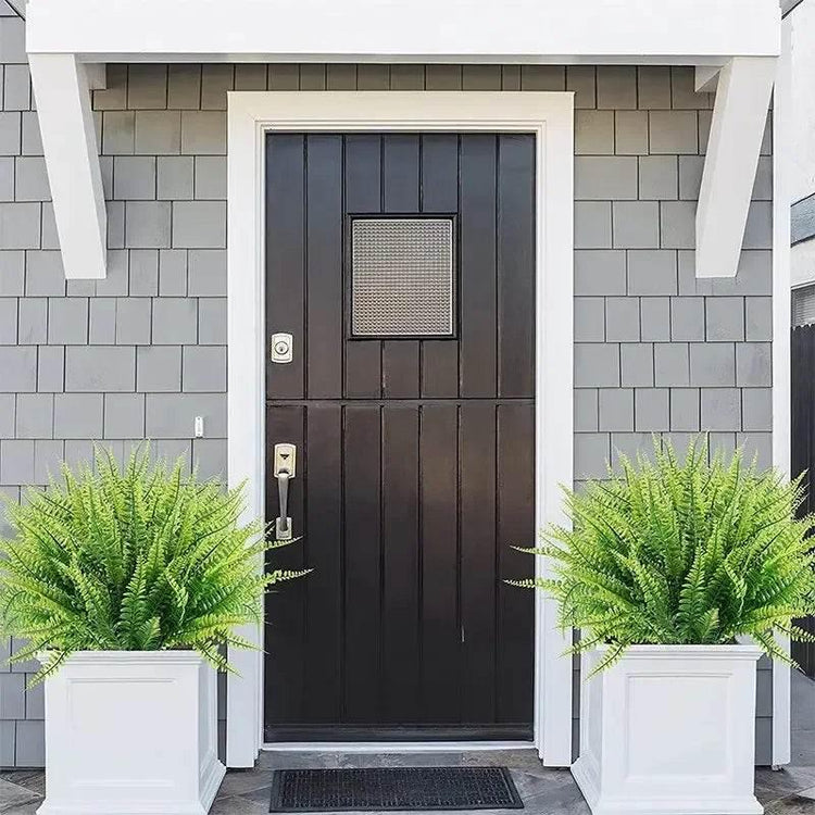 1PC Handmade Plants Artificial Ferns Green Leaves Simulated Flowers Outdoor Wedding Office Homes Dining Table Courtyard Decor - GiFTiFY