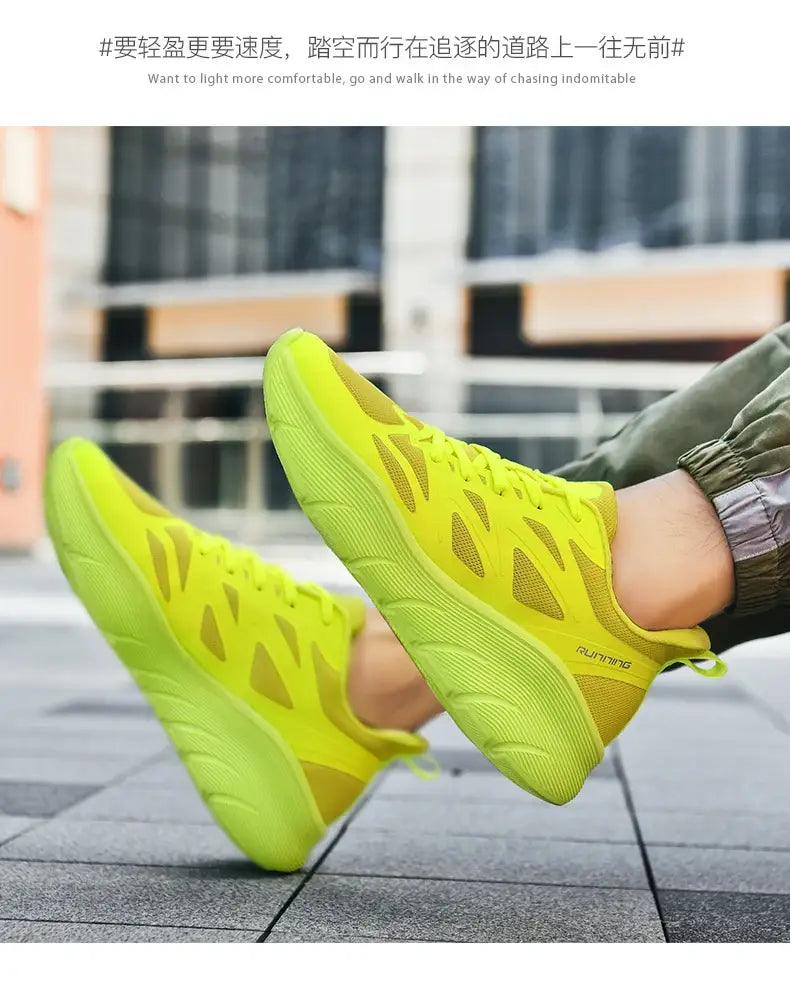 2024 Luxury Breathable Men’s Running Sneakers