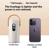 Portable Clothes Dryer Compact Electric Drying Machine for Home Foldable Clothes Dryer Convenient clothing drying in dormitories - GiFTiFY