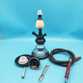 Premium Hookah Portable Single And Double Pipe Hookah Arabic Hookah Single Small Hookah Set Hookah Shisha Ceramic Bowl Accessory Hookah by Zopi / AliExpress