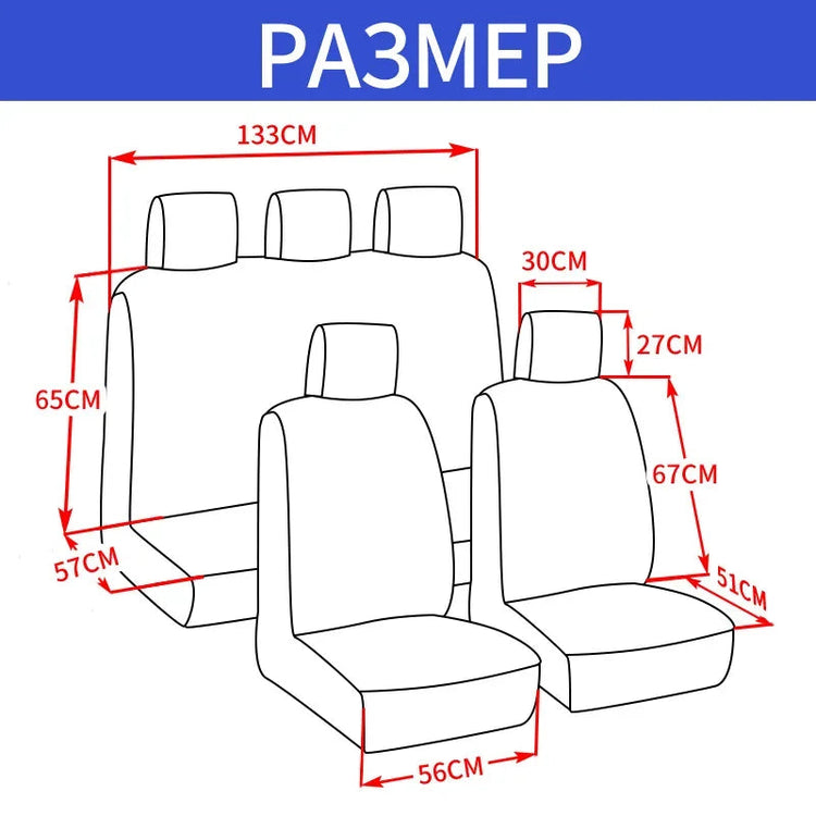 Universal Car Seat Covers PU Black Fashions Sports Seat Covers PU Car Seat Cover Universal Interior Accessories GiFiFY