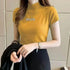 Elegant Turtleneck Summer Blouse for Women - GiFTiFY