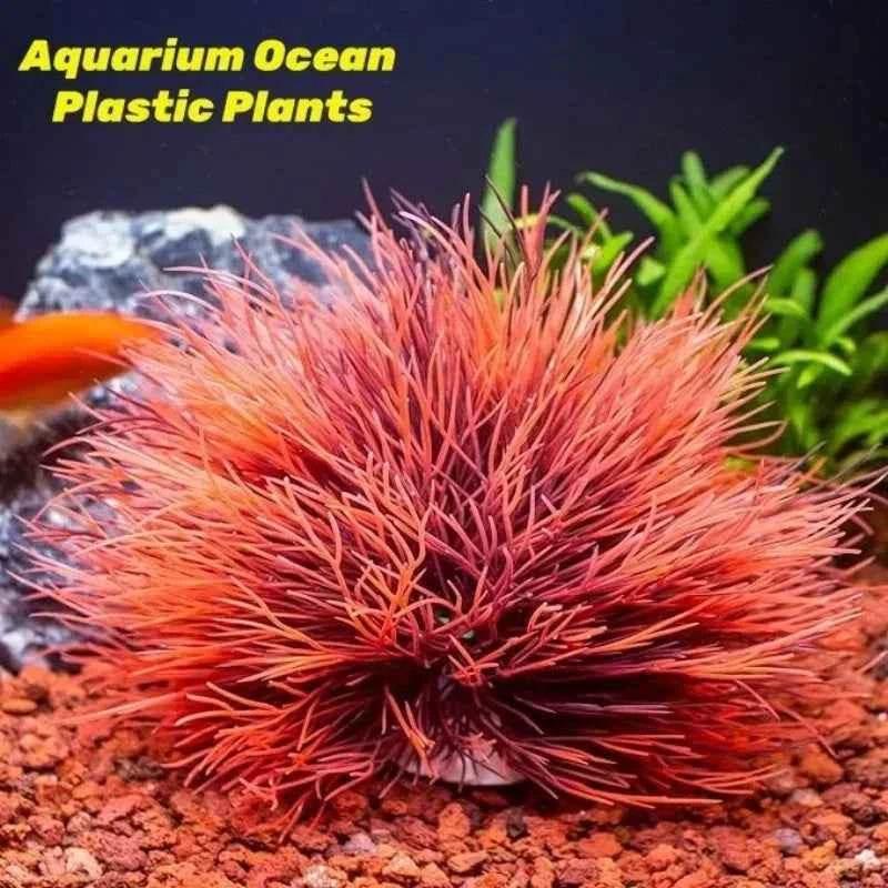 Fish Tank Landscape Decoration, Simulation Water Plants,Aquarium Scenery Decoration Pieces, Fake Water Plants by DSERS