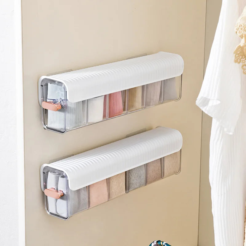 1PC Household Underwear Organizer Drawer Push-pull Design with Cover Dust-proof Underwear Underwear Socks Classified Storage by GiFiFY