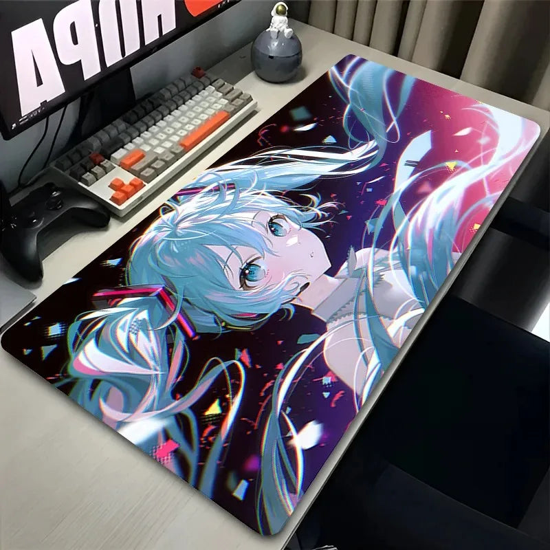 Mouse Pad Rubber Extended Desk Mat PC M-miku Gamer Mouse pads by DSERS