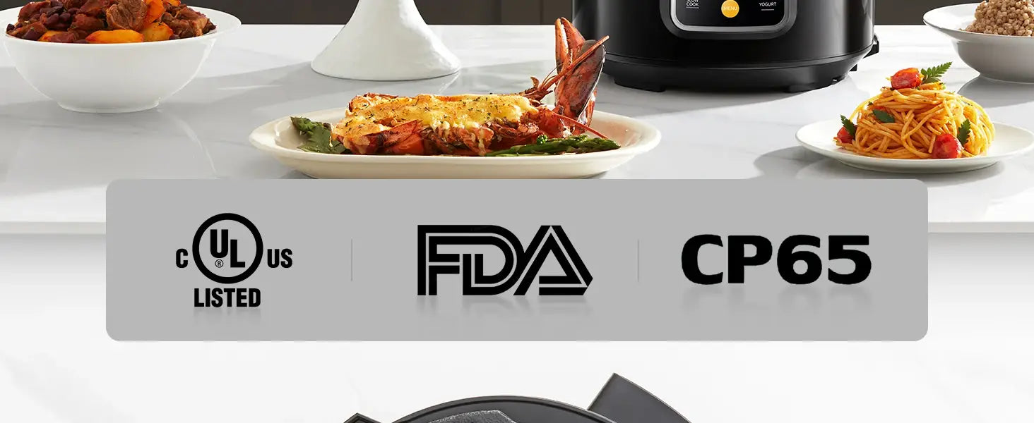 COMFEE’ 6 Quart 9-in-1 Electric Pressure Cooker 13 Presets Instant Multi Cooker Olla de Presion Slow Rice Cooker
