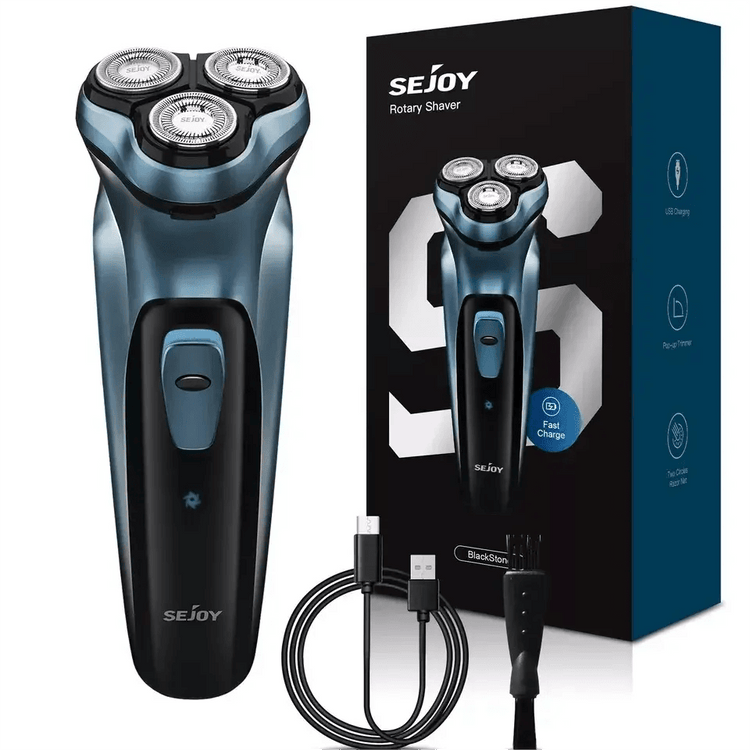 Sejoy Electric Razor for Men Rechargeable Electric Razor Shaving Machines Mens Electric Shavers, - GiFTiFY