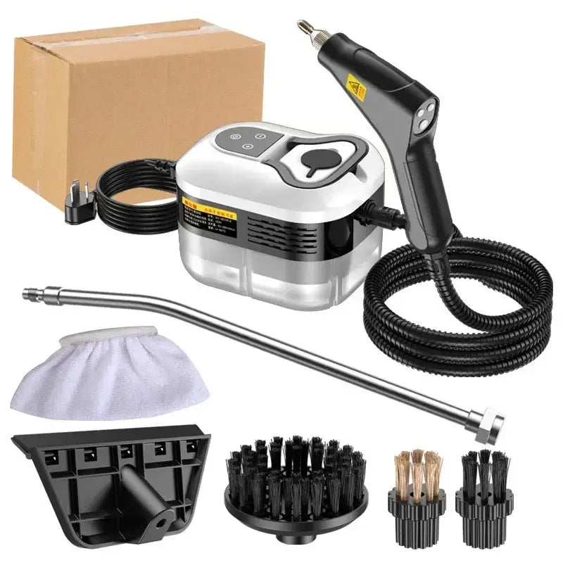 2500W Handheld Steam Cleaner High Temperature Steam Cleaning Machine Portable Car Carpet Cleaner Auto Pressure Washer