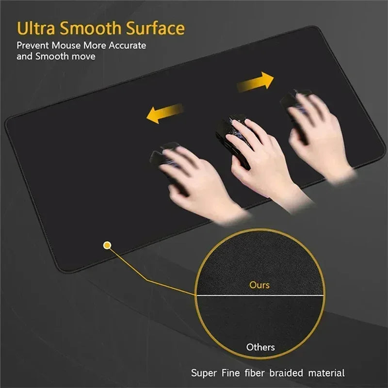 Mouse Pad Rubber Extended Desk Mat PC M-miku Gamer Mouse pads by DSERS