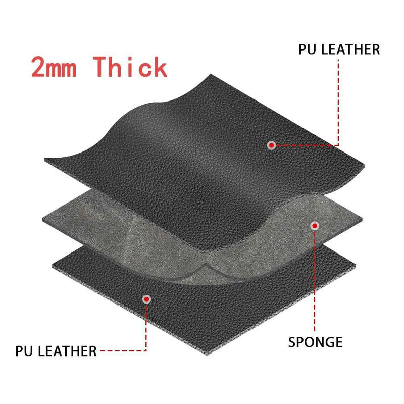 Universal Car Seat Covers PU Black Fashions Sports Seat Covers PU Car Seat Cover Universal Interior Accessories by GiFiFY