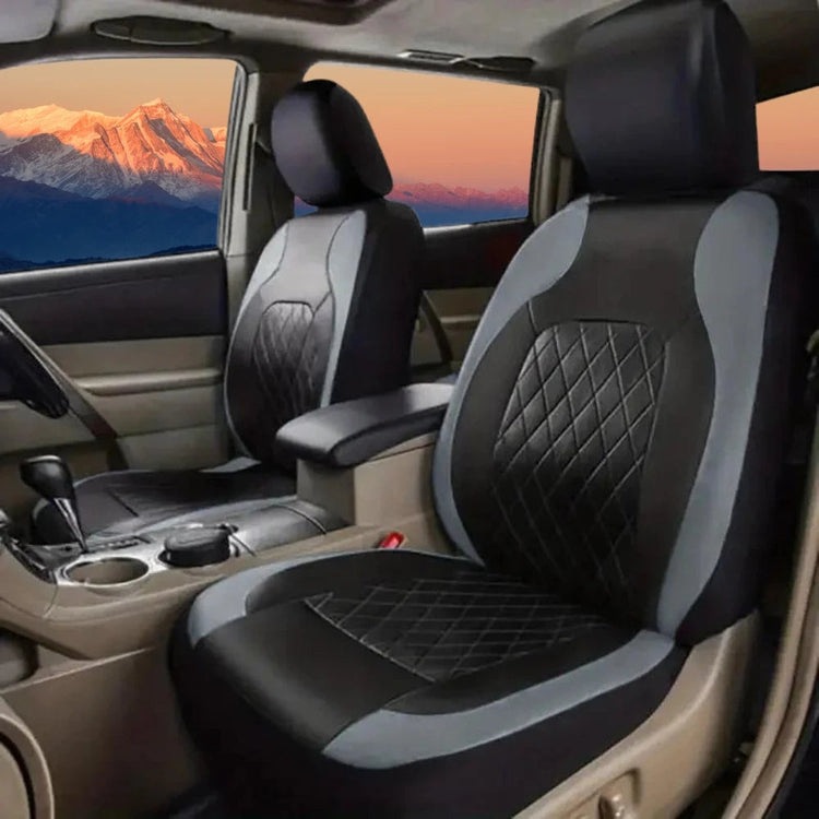 Universal Car Seat Covers PU Black Fashions Sports Seat Covers PU Car Seat Cover Universal Interior Accessories GiFiFY