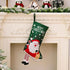 Christmas Stocking Large Stockings Santa Snowman Candy Gift Socks Tree Ornament Decorations for Family Holiday Xmas Party Decor