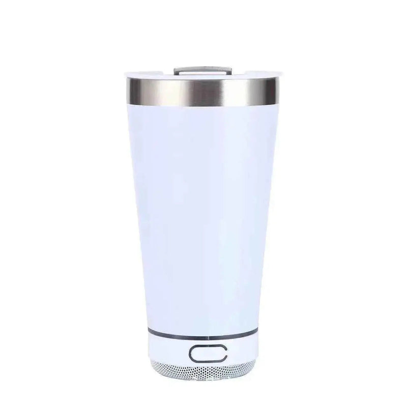 16oz smart bluetooth speaker car portable car cup creative bottle opener stainless steel thermos cup bluetooth speaker car portable by DS