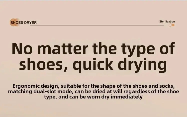 New Foldable Shoe Dryer Boot Dryer with Hot Air Circulation Boot Dryer Eliminate Bad Odor Timing Constant Temperature Shoe Dryer - GiFTiFY