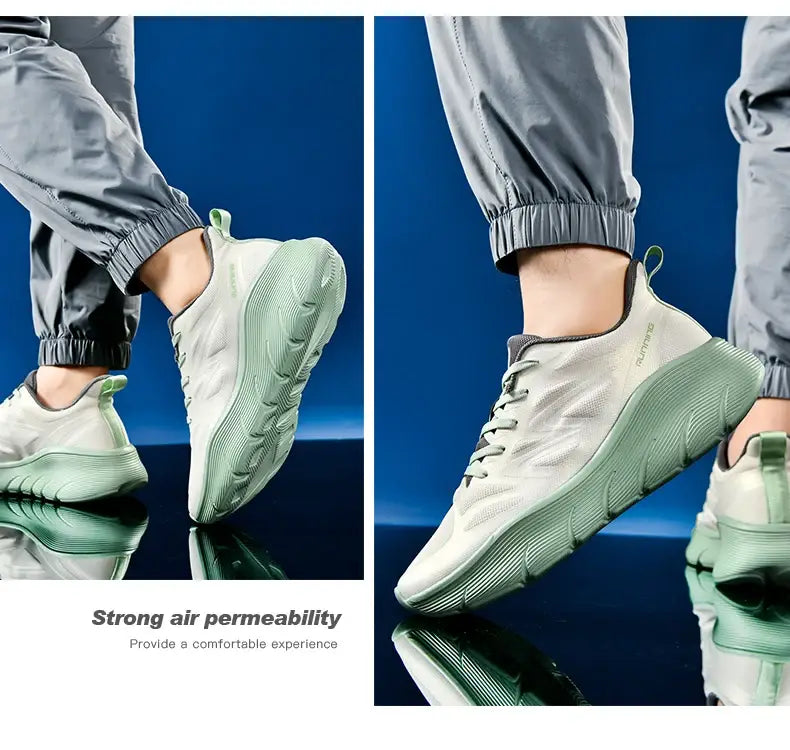 2024 Luxury Breathable Men’s Running Sneakers