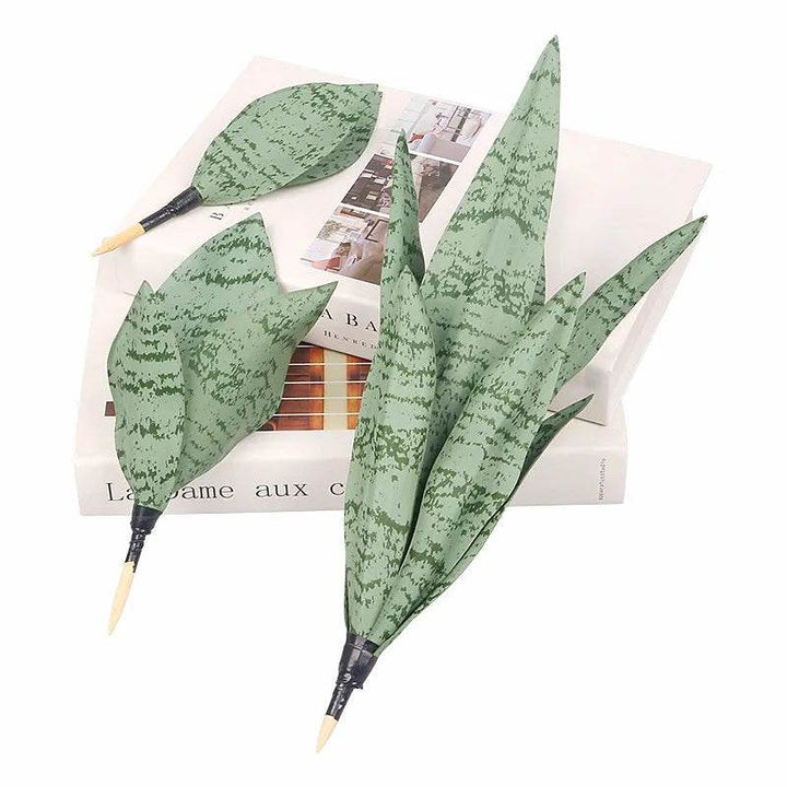 Artificial Succulents Plants House Decoration Accessori Tropical Fake Long Leaf Bonsai Hotel Party Home Decor Photo Props - GiFTiFY