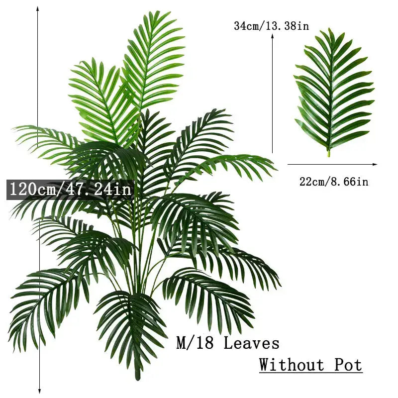Artificial Areca Palm Tree in White Pot Large Fake Palm Tree Tropical Plant Palm Tree Artificial in White Pot