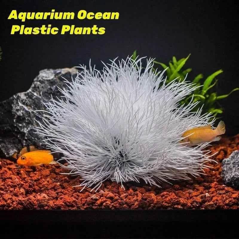 Fish Tank Landscape Decoration, Simulation Water Plants,Aquarium Scenery Decoration Pieces, Fake Water Plants by DSERS