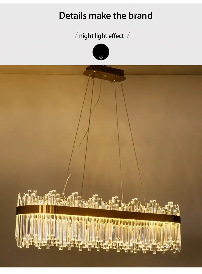 Gold Dia 80cm Crystal Ceiling Pendant Luxury Modest Crystal Chandelier Round Crystal Chandelier