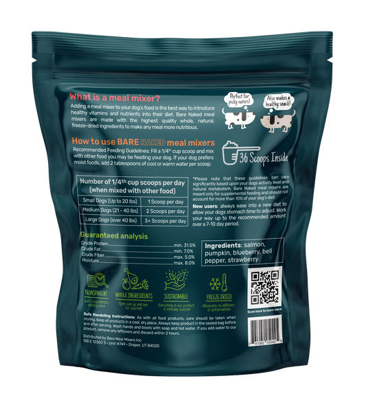 Salmon Mixer - 12oz Bare Naked Pet Co.