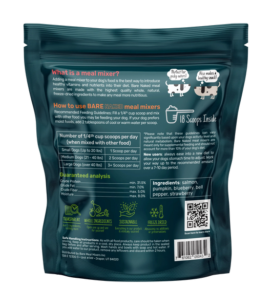 Salmon Mixer - 6oz Bare Naked Pet Co.