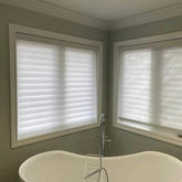 SmartMatters Electric Shangrila Blinds Smart Zigbee Blackout Zebra Shades for Windows and Doors Wifi Tuya Alexa Google Assistant - GiFTiFY