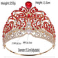 European Miss Universe Big Forest Crystal Wedding Crowns Cubic Zircon Crown Queen Rhinestone Tiara Party Stage Show Hair Jewelry GiFTiFY