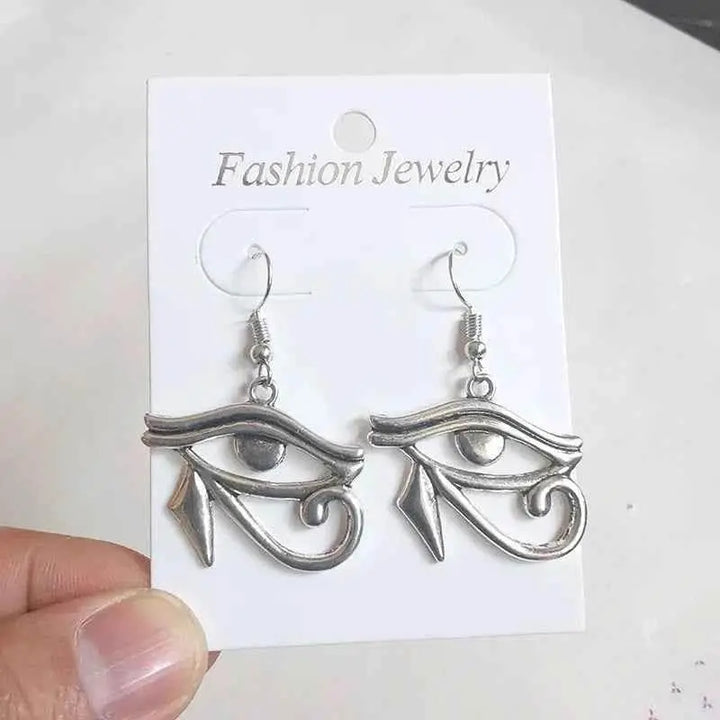 Vintage Evil Eye Dangle Earrings for Women - GiFTiFY