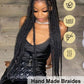 Synthetic Jumbo Cornrow Braided Wig Long 36'' Full Lace Front Braids Knotless Box Braided Wigs For Black Women Blonde Braid Wigs GiFTiFY