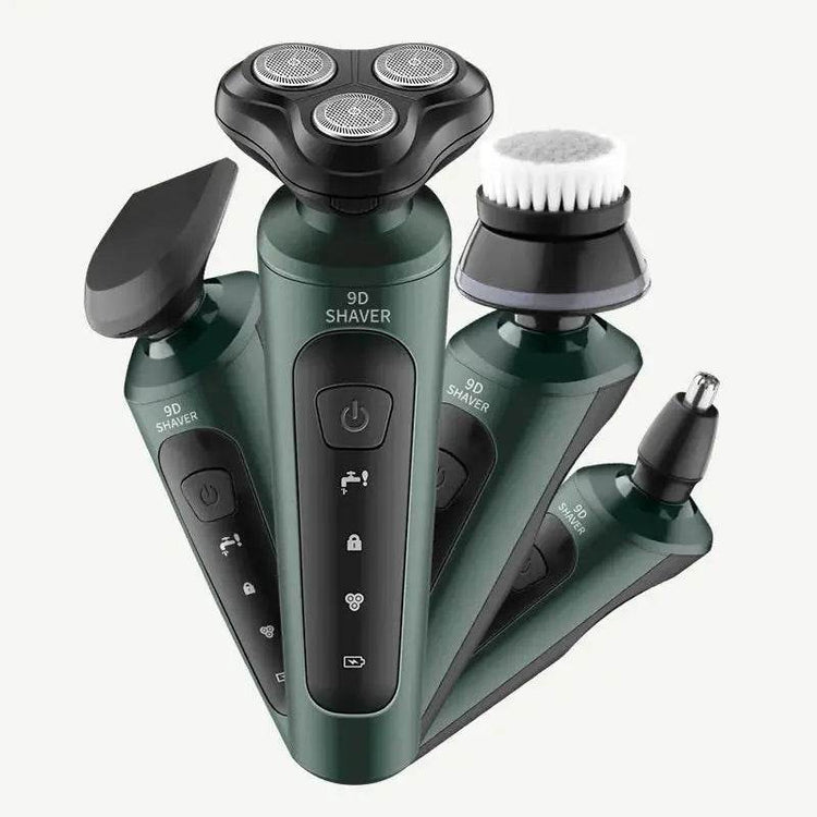 Electric Shavers for Men Waterproof Electric Trimmer Razor Wet Dry Use Rechargeable Battery - GiFTiFY