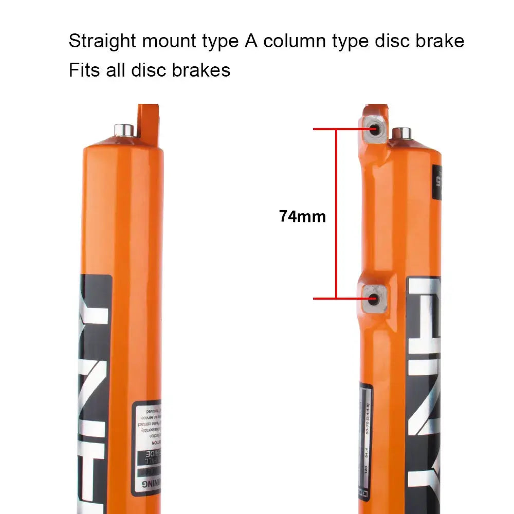 Bolany MTB Bicycle Fork Magnesium Alloy Air Suspension 26 27.5 29 Inch 32 HL RL100mm Bike Fork Lockout For Cycling