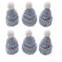 12Pcs Handmade mini crochet Hat for baby shower baptism dolls party favors sewing Applique - GiFTiFY